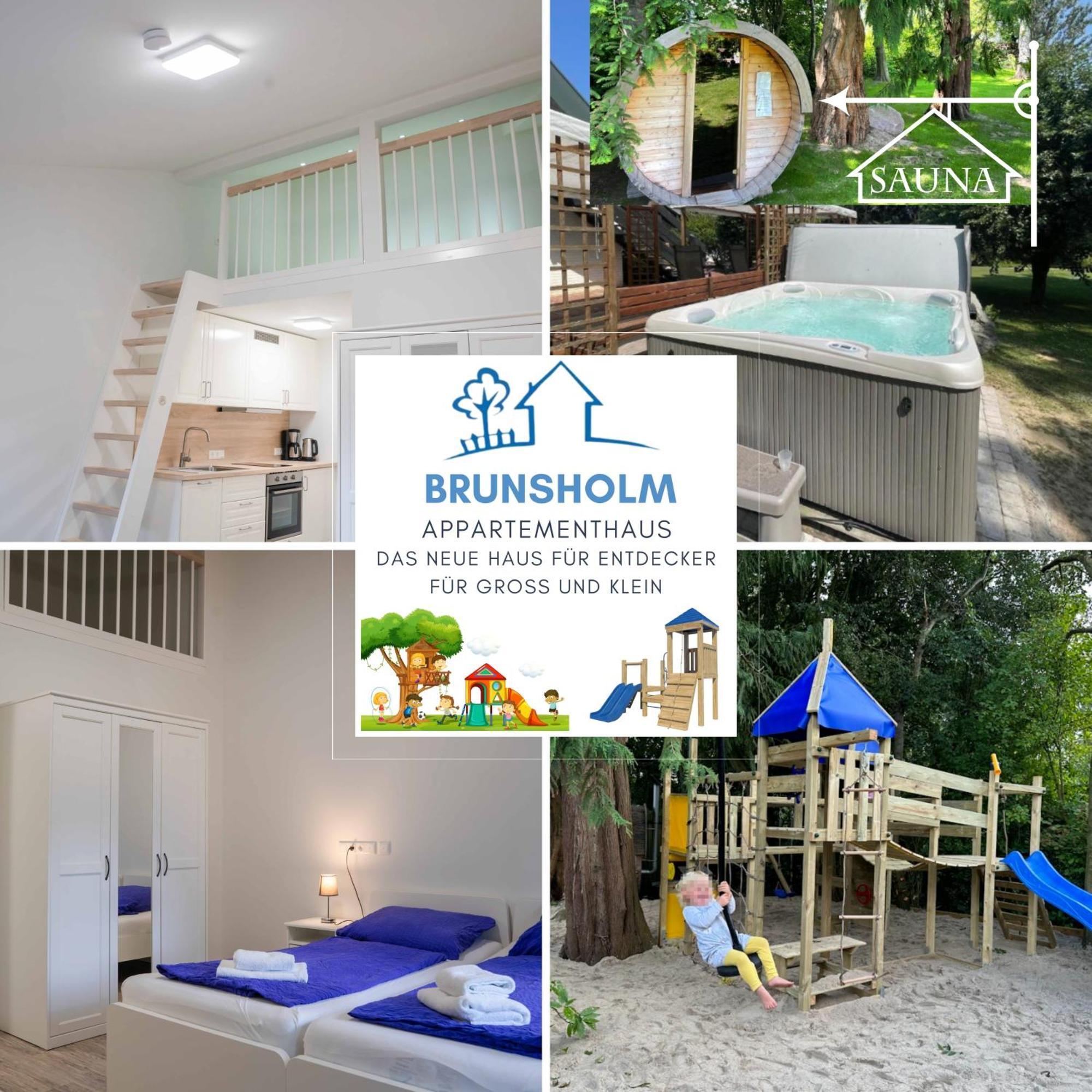 Appartementhaus Brunsholm Esgrus 外观 照片